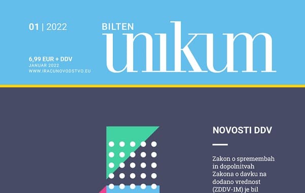 Unikum 1-2022 Inštitut za računovodstvo