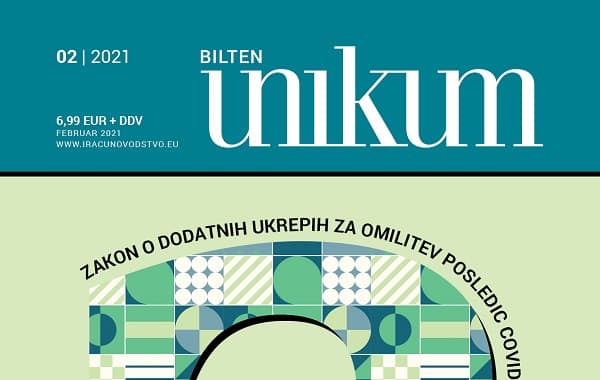 Unikum Inštitut za računovodstvo februar 2021